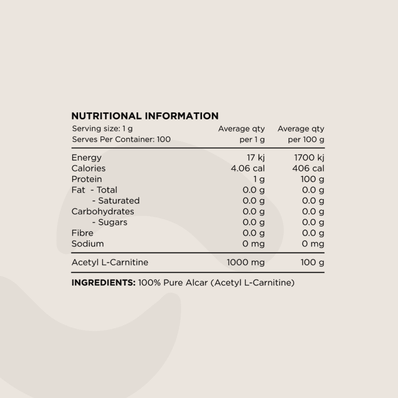 SN NIP Carnitine Powder