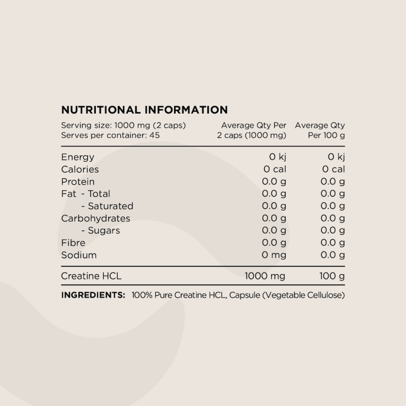 SN NIP Creatine HCL