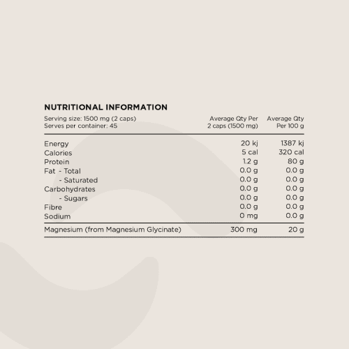 SN NIP Magnesium Glycinate