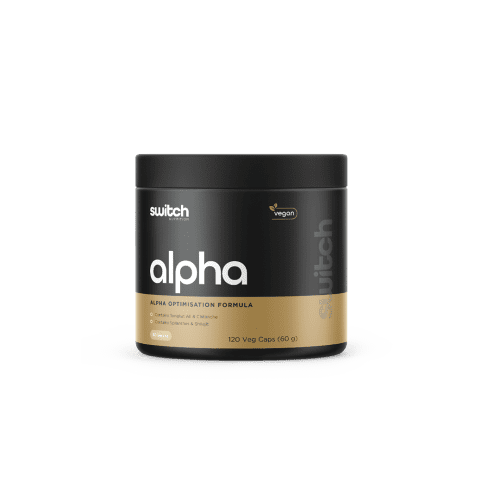 Switch nutrition alpha switch capsules 30 serves