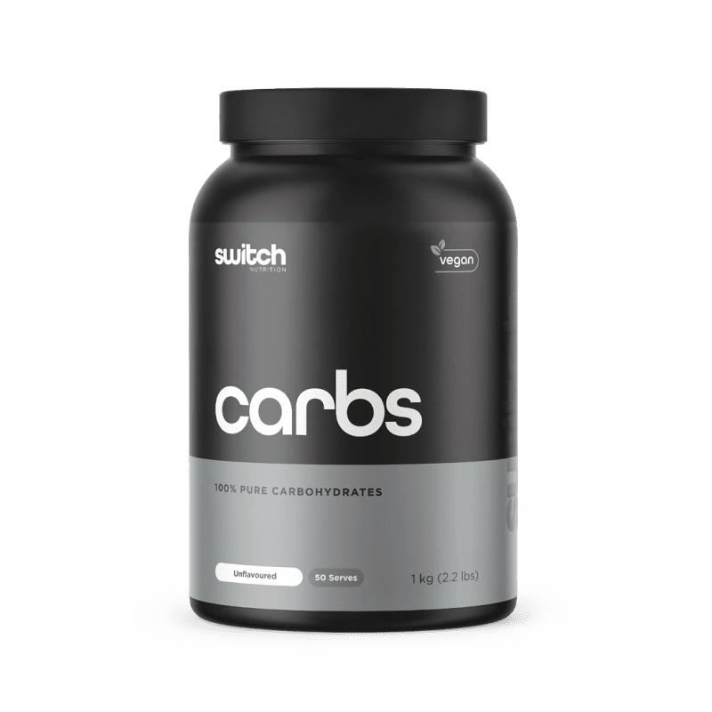 Switch nutrition carb powder unflavoured 50 serves