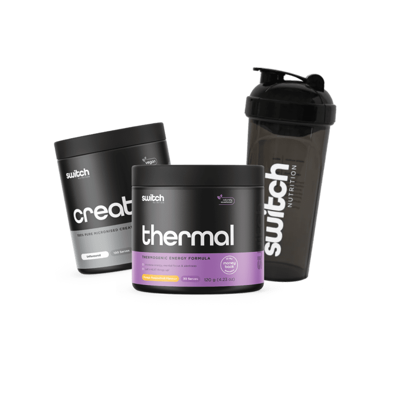 Switch nutrition thermogenic preworkout bundle