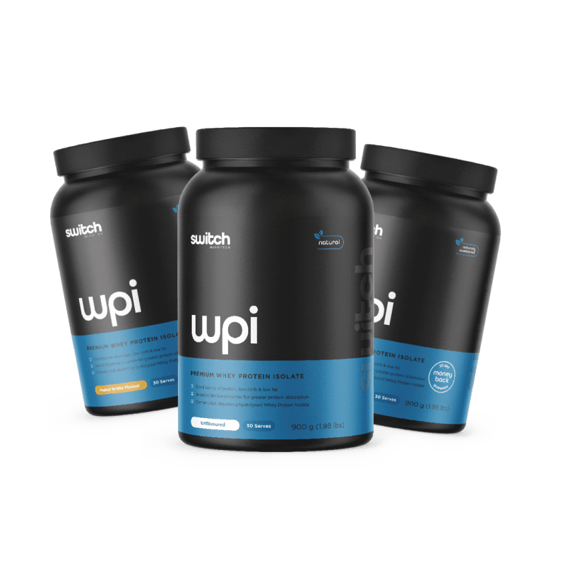 Switch nutrition wpi switch triple pack