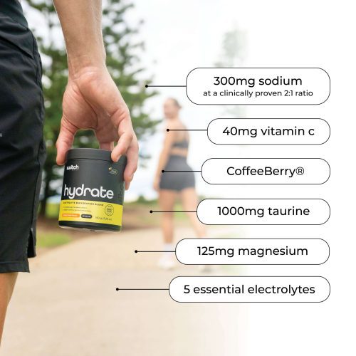 Switch Nutrition Hydrate Tub Product Ingredients