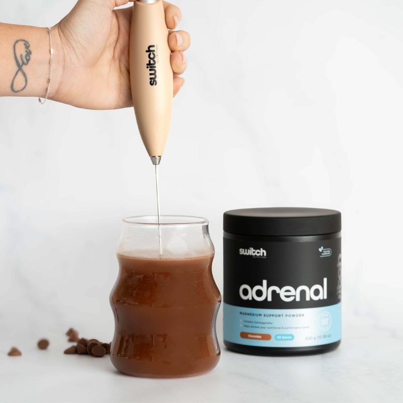 switch nutrition hand blender adrenal switch chocolate